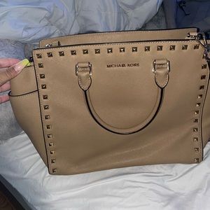 Micheal Kors Studded Tote